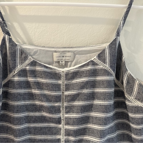 Lucky Brand Peplum Spaghetti Strap Top - Picture 3 of 5